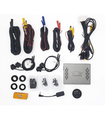 1080P HD 광각 카메라 야간 투시경 역방향 안내를 갖춘 3D 360도 서라운드 뷰 모니터링 시스템