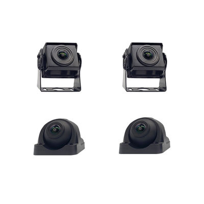 4-Channel DVR Monitor 1080P HD AHD Camera System, Quad Screen Rearview CCTV Backup Camera, Safety Monitoring System for Scania Bus & Heavy Truck