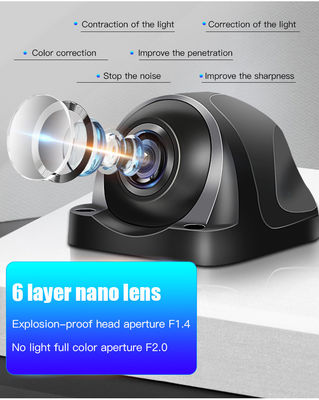 SONY HD 후면 카메라 금속 케이스, 스테인리스 스틸 나사 및 차량의 가벼운 야간 시력