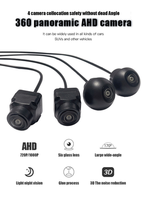 360Deg 차량 야간 시력 자동차 카메라 환경 전경 12VDC