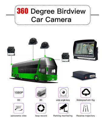 디지털 방수 반대 360 자동차 카메라 시스템 DC12V 24V