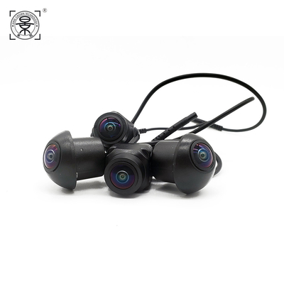 트럭을 위한 DC12V 후방 시계 측면도 360 자동차 카메라 시스템 4CH 1080P AHD