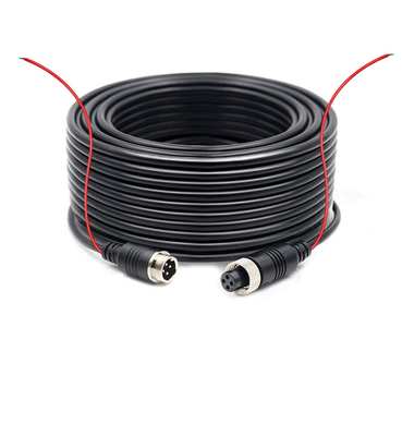 4PIN 자동차 카메라 부속물 8m 백업 카메라 연장 케이블