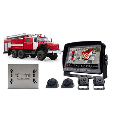 3D 스티칭 야간 투시경 및 IP67 고강도 보호 기능을 갖춘 1080P 360° 서라운드 뷰 카메라 시스템
