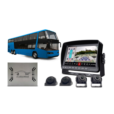DC12V RV 자동차 멀티미디어 운영 시스템 후방 시계와 앞 뷰 카메라 로에스