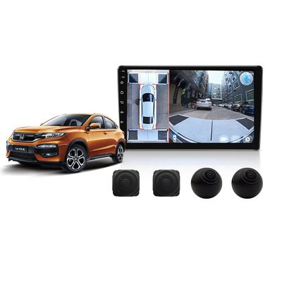 10-Inch 3D 360 Panoramic All-in-One Car Monitoring PC with HD Camera System & WiFi Navigation