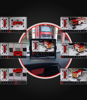 Professional Vehicle Navigation and Parking Camera System for Commercial Trucks and Fleets