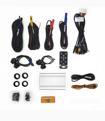 AI 기반 사각지대 감지 기능이 있는 스마트 자동차 카메라 시스템 12V 전원 공급 장치 및 10인치 AHD 화면