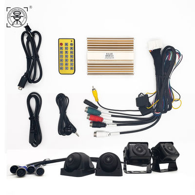 360 Degree Bird View Panoramic Camera IP67 Waterproof 1080P HD Surround View Camera for Car Bus Truck Van Vehicle Safety System