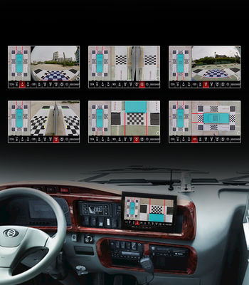 실시간 모니터링 및 안전성으로 관광 차량에 대한 포괄적 인 360 카메라 시스템