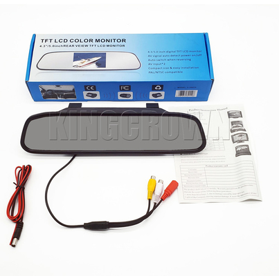 주차하는 IP67 후방 시계 경면 반전 카메라는 300cd/ M2 밝기를 모니터링합니다