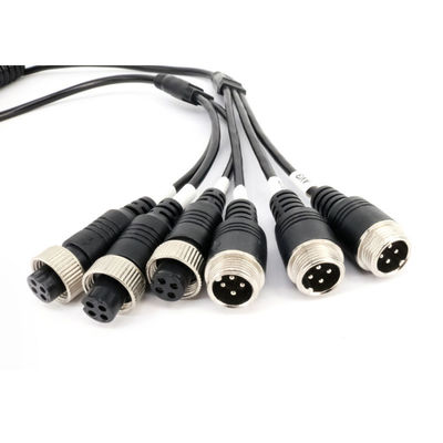 Car Camera Accessories - Flexible Coiled Cable for Vehicle Camera Systems with HD Signal Transmission