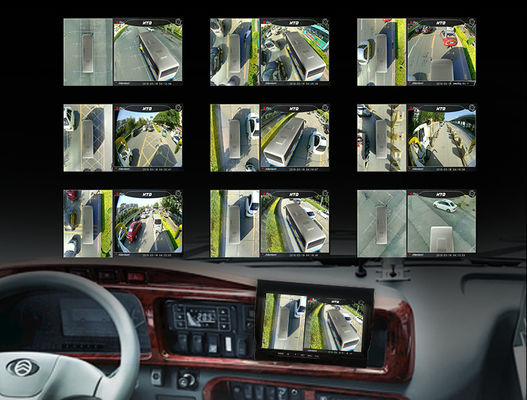 광각 안개 렌즈 상업용 차량 안전 카메라 유니버설 실명점 모니터