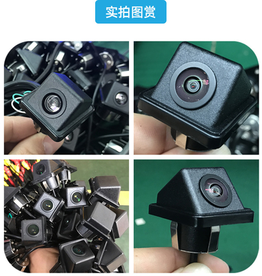 자동차용 RAC 로터스 헤드 DC12V 전원 공급 장치 후면 보기 백업 카메라