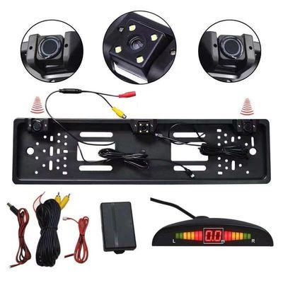 Digital Parking Sensor System with Real-Time Distance Monitoring and Alarming