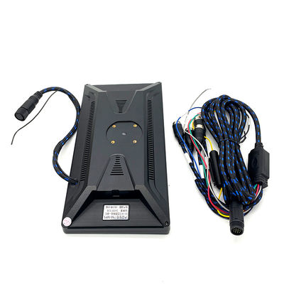 15.88 Inch Dual Lens Dash Cam for Buses with IPS Display 170° Wide Angle Video Recorder