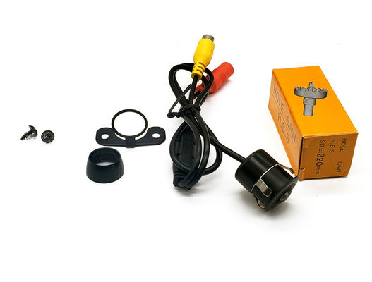 KINGCROWN Mini 18.55mm 2 in 1 AHD 1080P Backup Camera Wide Angle Night Vision Waterproof for Car Parking Assistance