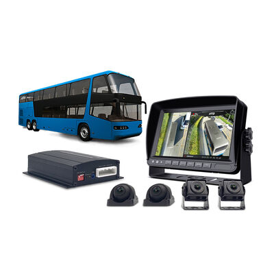 Bus 360° Surround View Camera System with 10-Inch Monitor and Waterproof Reversing Camera