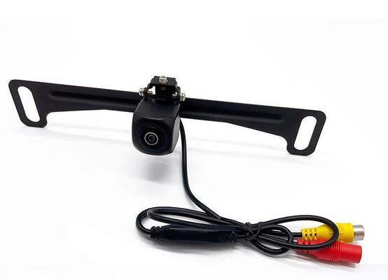 안전 주차를 위한 CCD & AHD 센서 야간 시야를 갖춘 번호판 프레임 후방 카메라