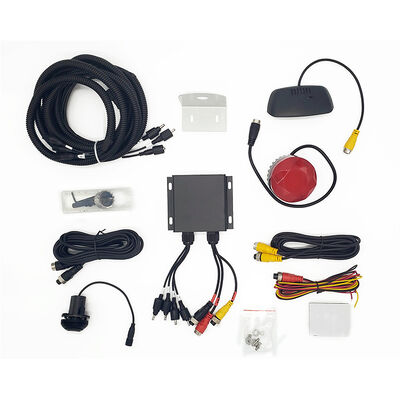 4 레이더 센서 후방 카메라 시스템, 안전한 차량 후진을 위한 부저 알람 주차 센서 키트, 자동차 안전 액세서리, HD 야간 투시경