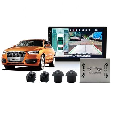 360° 3D Panoramic Car Camera Kit HD 1080P Surround View Parking Aid Bird Eye View Full Vehicle Coverage Warranty Included