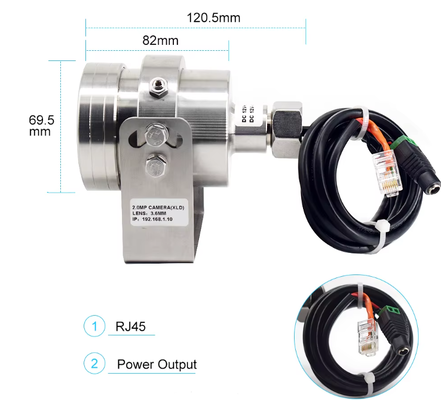 석유화학 및 에너지 인프라에 대한 폭발 보호 카메라