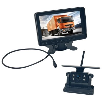 Customizable 4CH Camera System with 7-Inch Display for Vehicles | HD Quad View Monitoring System for Wholesale and Retail