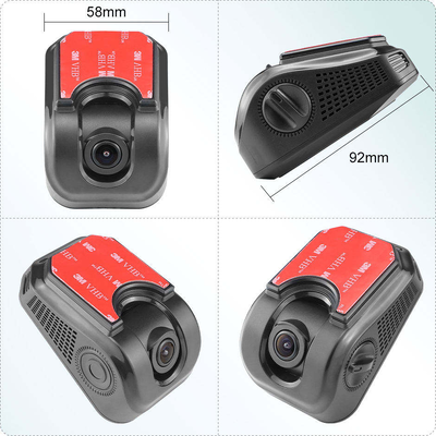Universal AHD 1080P Waterproof Front Camera, Night Vision Windshield Mount with Adjustable Angle for Mercedes Benz RV & Commercial Vans