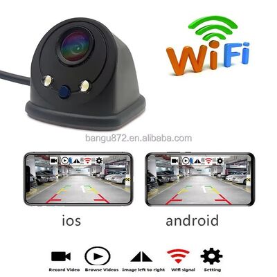 무선 WIFI 역동 대시 카메라 USB 미니 자동 맹점 왼쪽 및 오른쪽 와이파이 자동차 사이드 카메라 토요타 코롤라