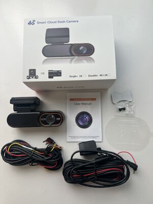 차량용 실시간 원격 모니터링 GPS 차량용 DVR 카메라가 있는 4G LTE 2K HD 스마트 대시캠